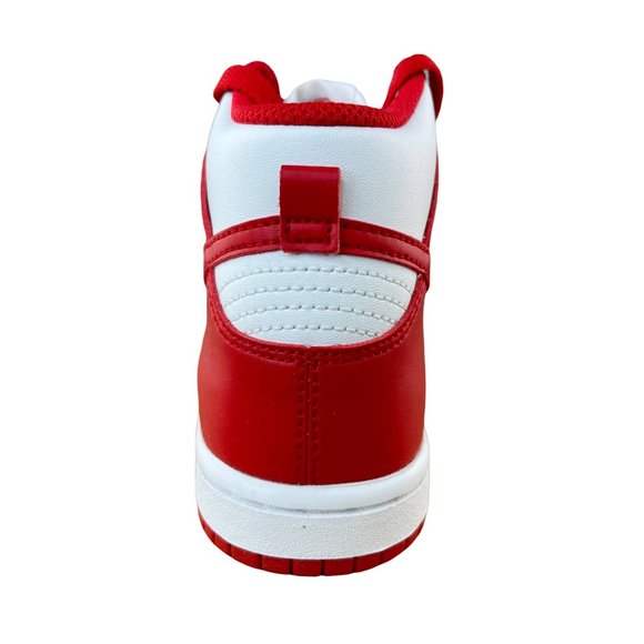 Nike Dunk High (PS) Little Kids Size 11c & 12c White University Red Brand New! - Picture 9 of 9